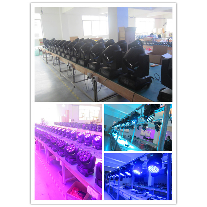 Guangzhou Richa Workshop Production Line Lighting Test